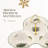 Spode Christmas Tree 3 Section Server with Tree Handle