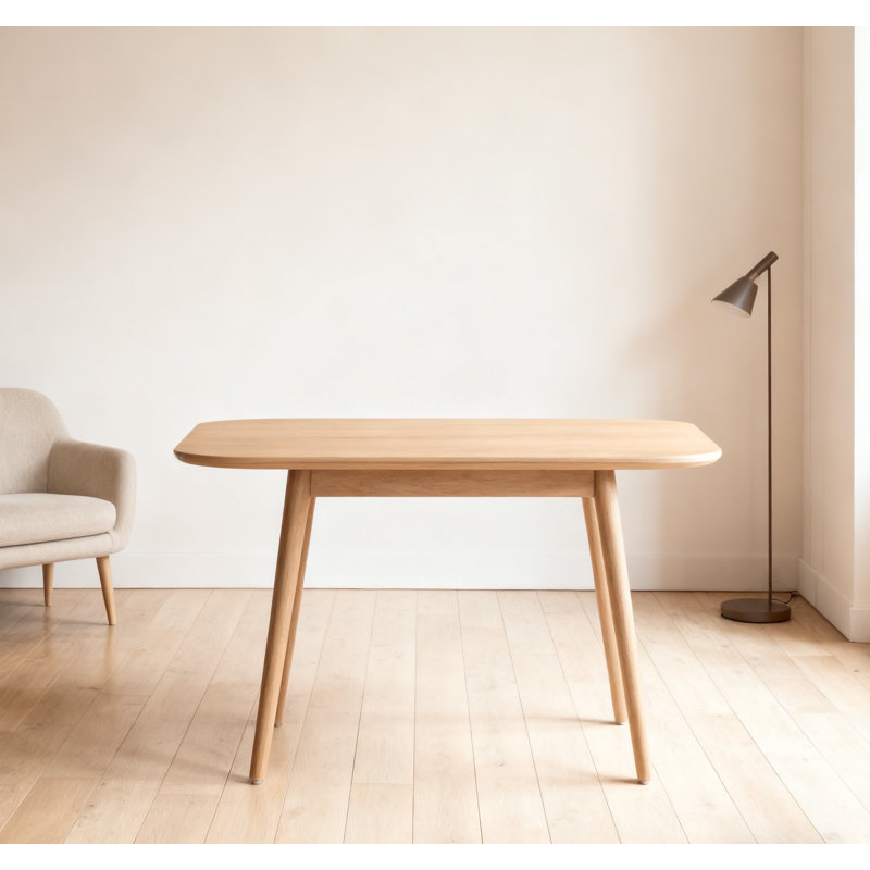 Square Dinning Table(Light Natural), Light Natural