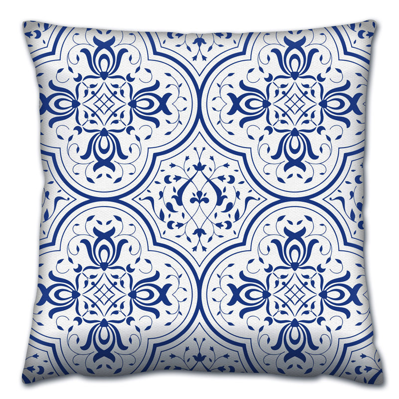 Premium Washable Cushion, 17.0 x 17.0 Inches, 50% Cotton / 50% Polyester, Silicone Filling, Concealed Zip | Soft, Comfortable & Ironable | Perfect for Home Decor, Living Room & Bedroom Accents