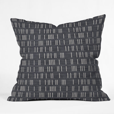 Coussin Holli Zollinger Bogo Denim Mudcloth Light