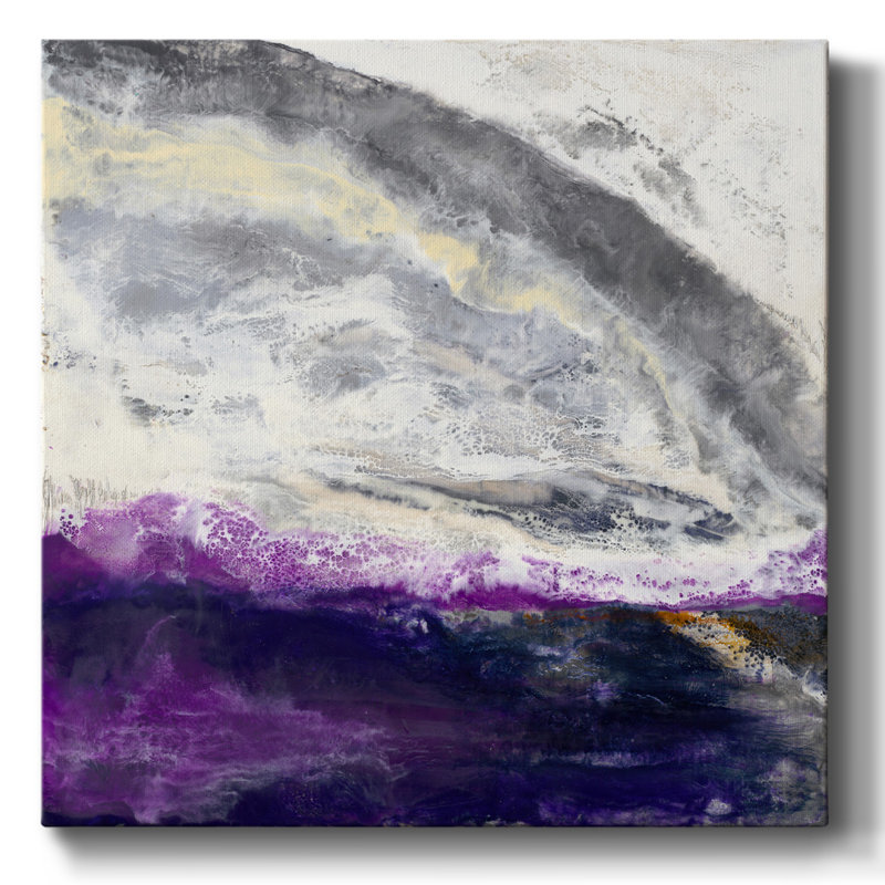 Purple Hill-Gallery Wrapped Canvas, 40" H x 40" W x 1.5" D
