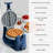 Martha Stewart Rotating Round Waffle Maker, Indigo-134433239
