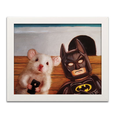 «Selfie with Batman», impression