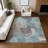 Machine Washable Indoor/Outdoor Hovey ACN2267 Geometric Rug-1297572716
