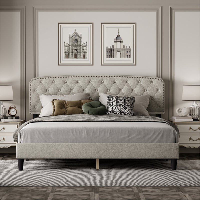 Lit Dupere, Très grand, Cream White