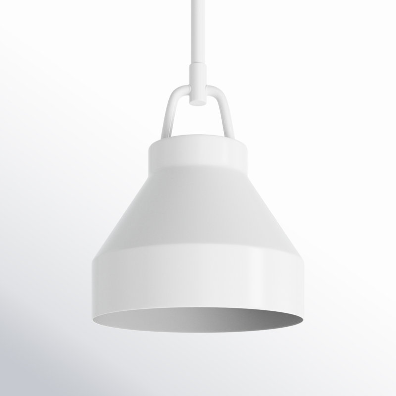 Orion 1 - Light Dome Pendant, White, 48.25" H x 8" W x 8" D