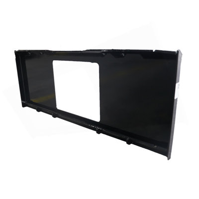 48" Universal Skid Steer Weld-On Mount Plate With Window