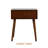 Solid Wood  Nightstand Lux Nightstand with Drawers, 150 lbs Capacity, Table with Storage Drawers-613858320-625541158