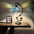 Copemish Tiffany Table Lamp Dragonfly Stained Glass LED Bulb Included Iron Metal Leaves 11"W*8"D*21"H-584314414