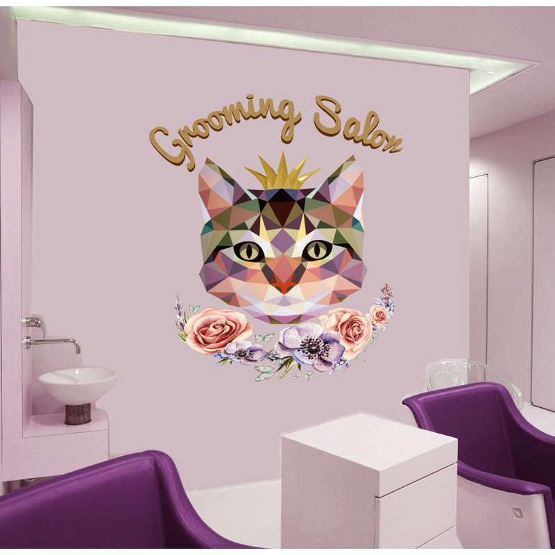 Animals Wall Decal, 46" H x 50" W
