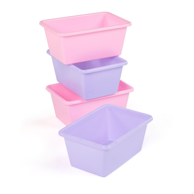 Isabelle & Max™ Plastic Bin, Double, Pink/Purple