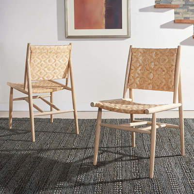 Chaise d'appoint en bois massif Kinkade