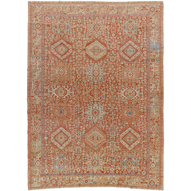 Antique One Of A Kind Handmade Rug