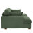 Stoneville 83.85" Wide Modern Upholstered Square Armrests Sofa & Chaise with Solid Wood Leg-484816442