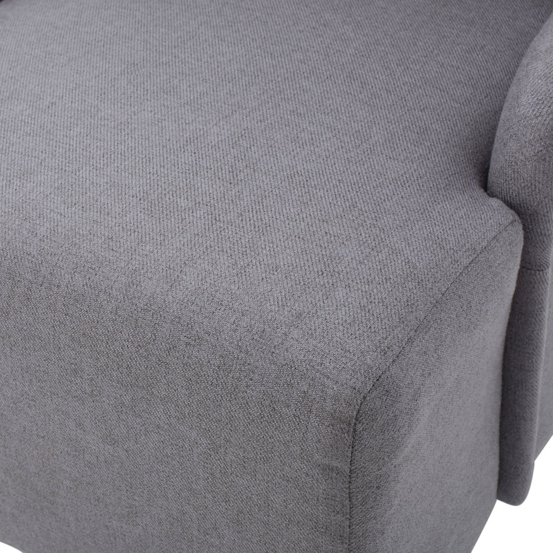 Chaise de salle à manger rembourrée Classy Grey