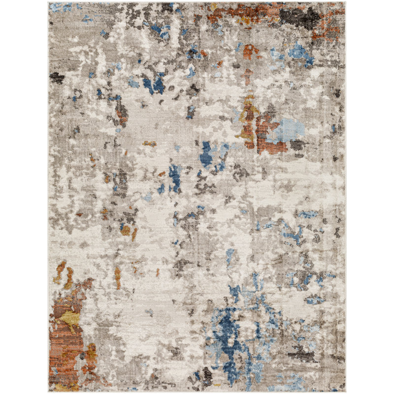 Primm Abstract Indoor Rug, Rectangle 9'2" x 12'