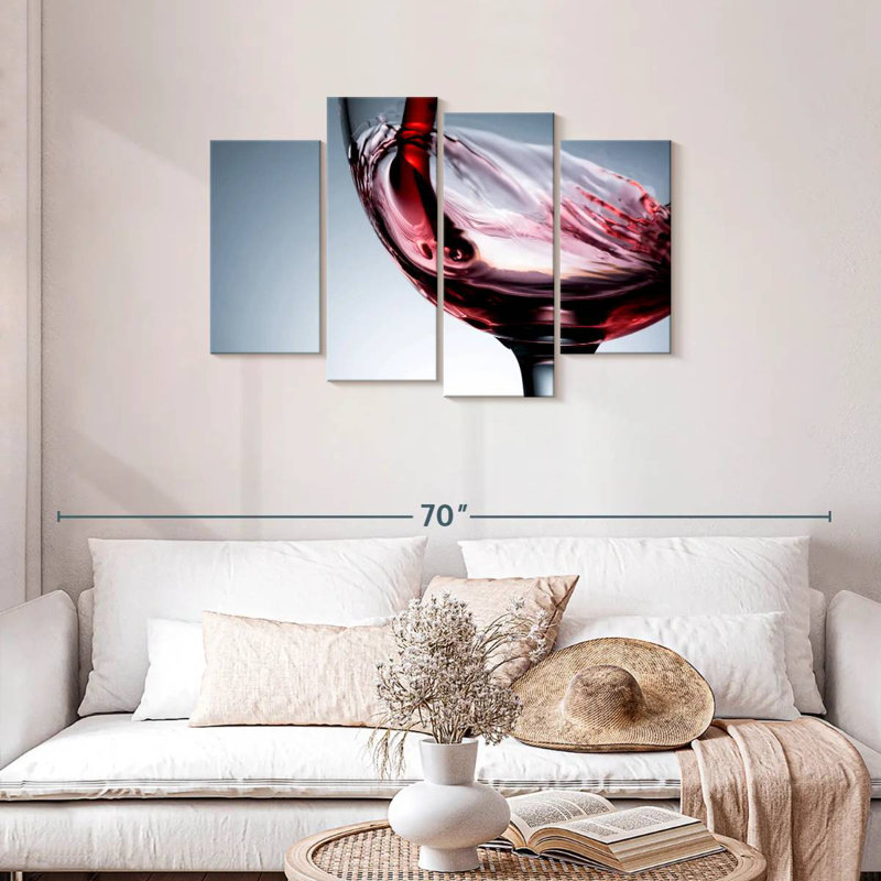 Yarlin Decanting Red Wine, 27" H x 43" W