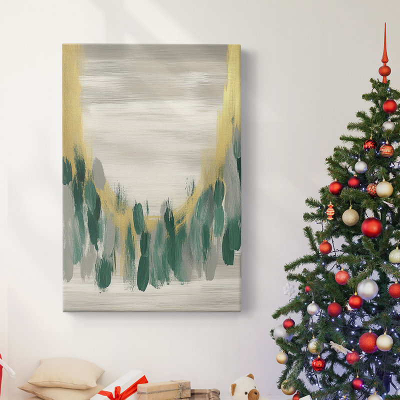 Art des Fêtes de Noël - Toile tendue avec châssis CCLIV, H 12 po x l 8 po