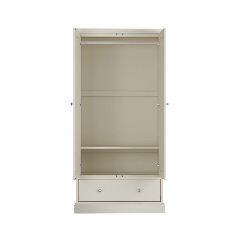 Carolina 2 Door Wardrobe, Cotton