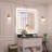 Chrisna LED Bathroom Mirror with Frontlit and Backlit, 3 Colors Temperature & Dimmable Light Anti-fog Tempered Glass Bathroom Vanity Mirror-1644397551-1660412593