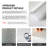 Glassy Petals Design Glass Accent Window Film-756501361