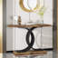 Townson 100cm Solid Wood Top Console Table-1779229639-1779201608