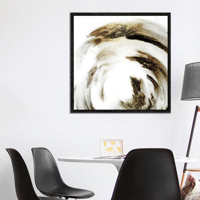 Smeared Circle I by Kimberly Allen - Print on Canvas