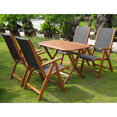 Blaser Patio Dining Set with Rectangular Table
