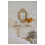 Applique murale 1 lumière Marvella - nickel poli-1358742804