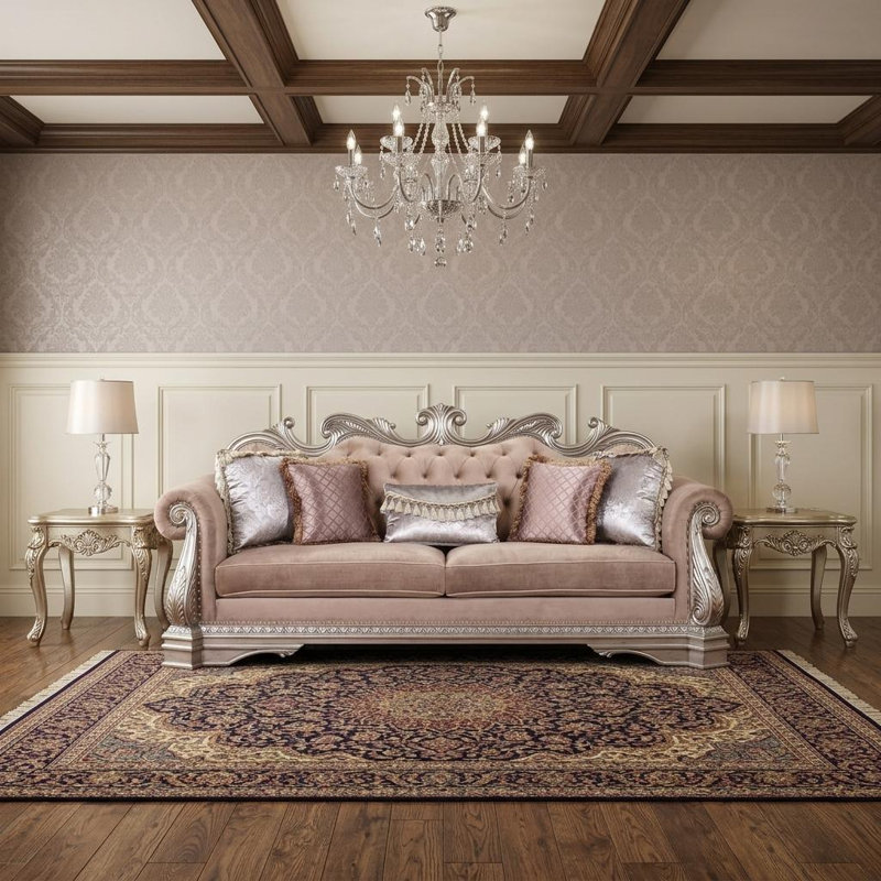  Coussin en velours 42 po et coussins décoratifs 42 po Rosegold