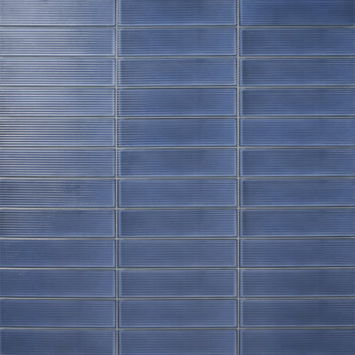 Stacy Garcia Olimar Grooved 4" x 16" Polished Porcelain Subway Wall Tile (7.74 Sq. Ft. / Case)