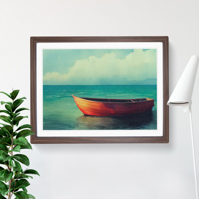 Watercolour Boat Vol.1 - Single Picture Frame Painting