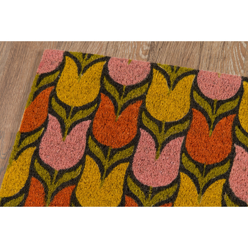 Floral Outdoor Doormat