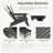 HDPE Folding And Adjustable Adirondack Chair With Ottoman-806725599