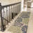 Hagy Modern Floral Textured Weave Navy/Green Indoor/Outdoor Rug-784718825