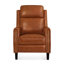 Fauteuil inclinable manuel en cuir véritable 28,7 po Evridiki-1329280131