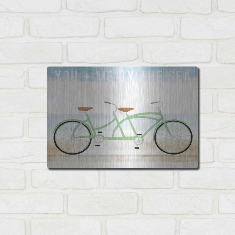 "Beach Cruiser Tandem V2" par Michael Mullan, H 12 po x l 16 po