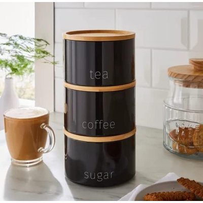 Bamboo Jar - Set of 3