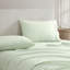 Ensemble de draps en coton percale vert Martha Stewart Skylands-115629698-115629697