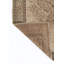 Tapis turc noué à la main 5,4 x 7,8 pi de couleur brune