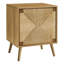 Petite lampe de salon d'appoint avec rangement côté table de chevet moderne Seagrass