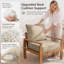 Coussins de chaise d'extérieur et coussins d'intérieur / d'extérieur Braun 22X22X4 Braun, coussins seulement-1528910196-1528910197-1528910205