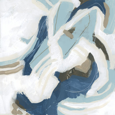 «Ezel Azul Rhythm I On Canvas» par June Erica Vess, reproduction