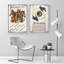 Inspirant trio de chevaux de beauté et de citations inspirantes, art moderne, décoration murale, 2 pièces-98109489-98109491