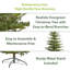 84' H Artificial Christmas Tree