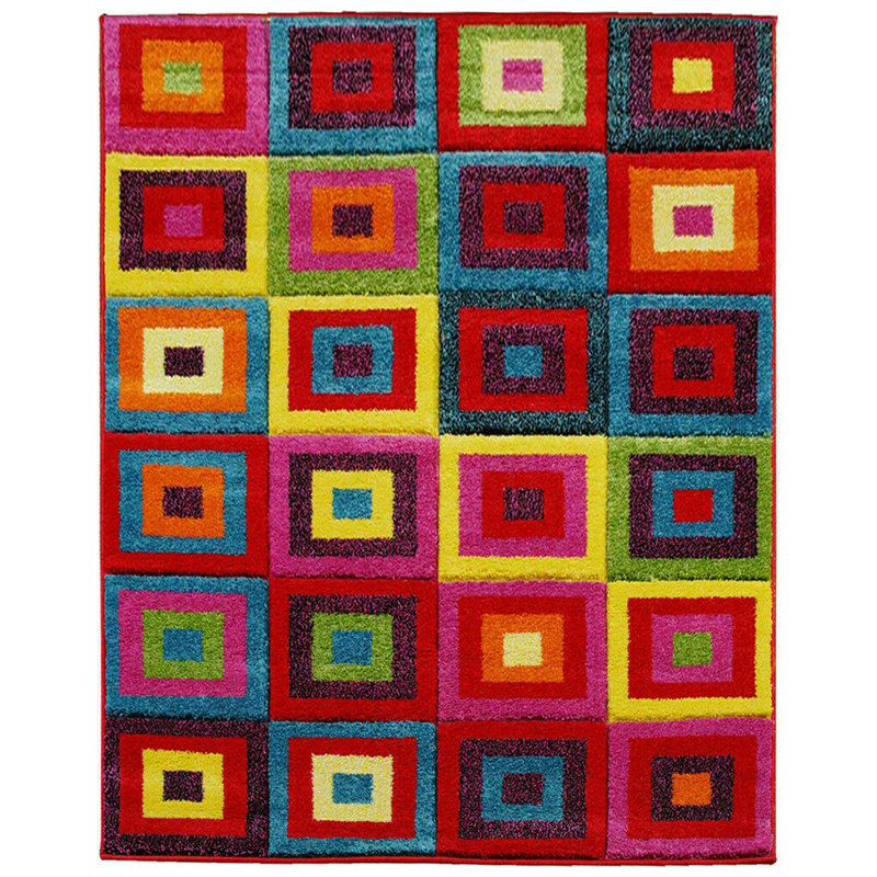 Leonarda Geometric Indoor / Outdoor Area Rug, Rectangle 200 x 290cm
