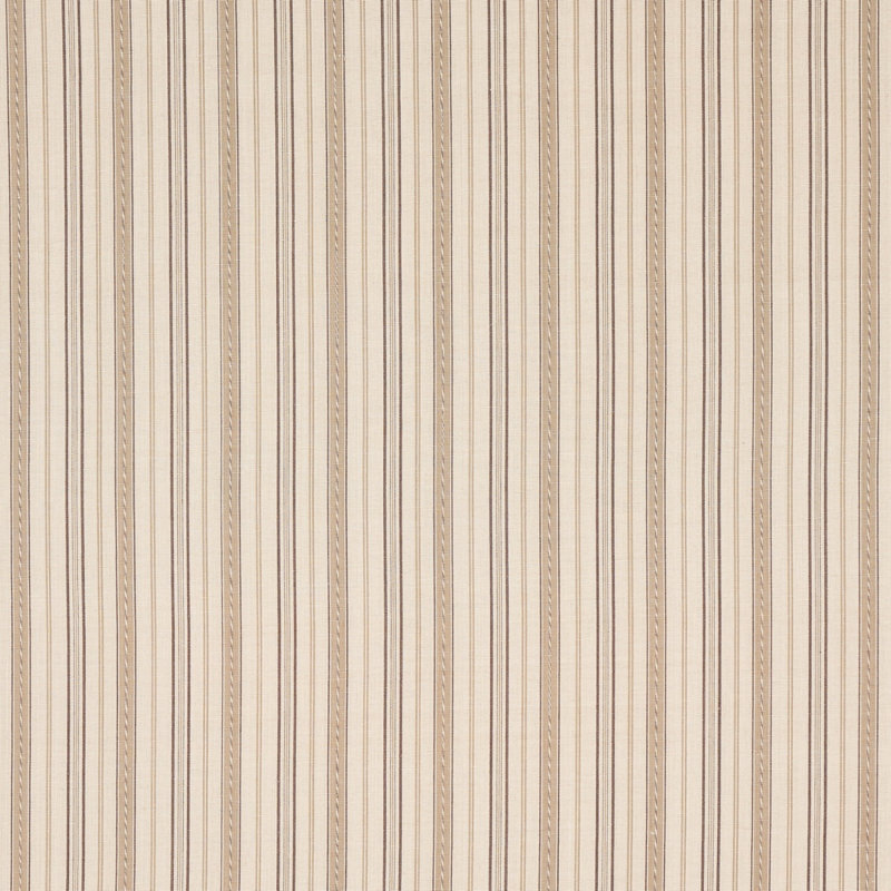 Tissu à rayures légères, Café