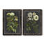 Ex-libris floral I, reproduction d'art sur toile-535558485-535558442-453475687
