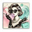 Vintage Glamour: Tiffany-Inspired Elegance Canvas Wall Art-108833603