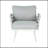 Mariano Steel Club Chair Set Of 2, Outdoor Comfort With Rust-Resistant Frame And High-Density Foam Cushions-1807433954-1807433959